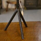 Large wrought iron lamp