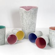 Service pichet + 6 verres vintage 1960