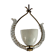 Venetian chandelier in colorless Murano glass, "Vetro à reticello" cut, circa 1950