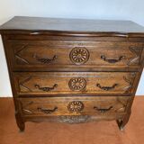 Commode rustique 3 tiroirs