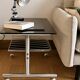 Vintage furniture on wheels in chrome and smoked glass – 70s/80s