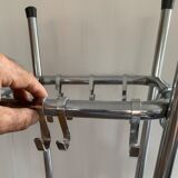 tubular coat rack with hooks " astros astène " 1960s-70s