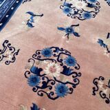 Handmade chinese vintage carpet 123x186 cm
