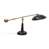 Counterweighted table or desk lamp