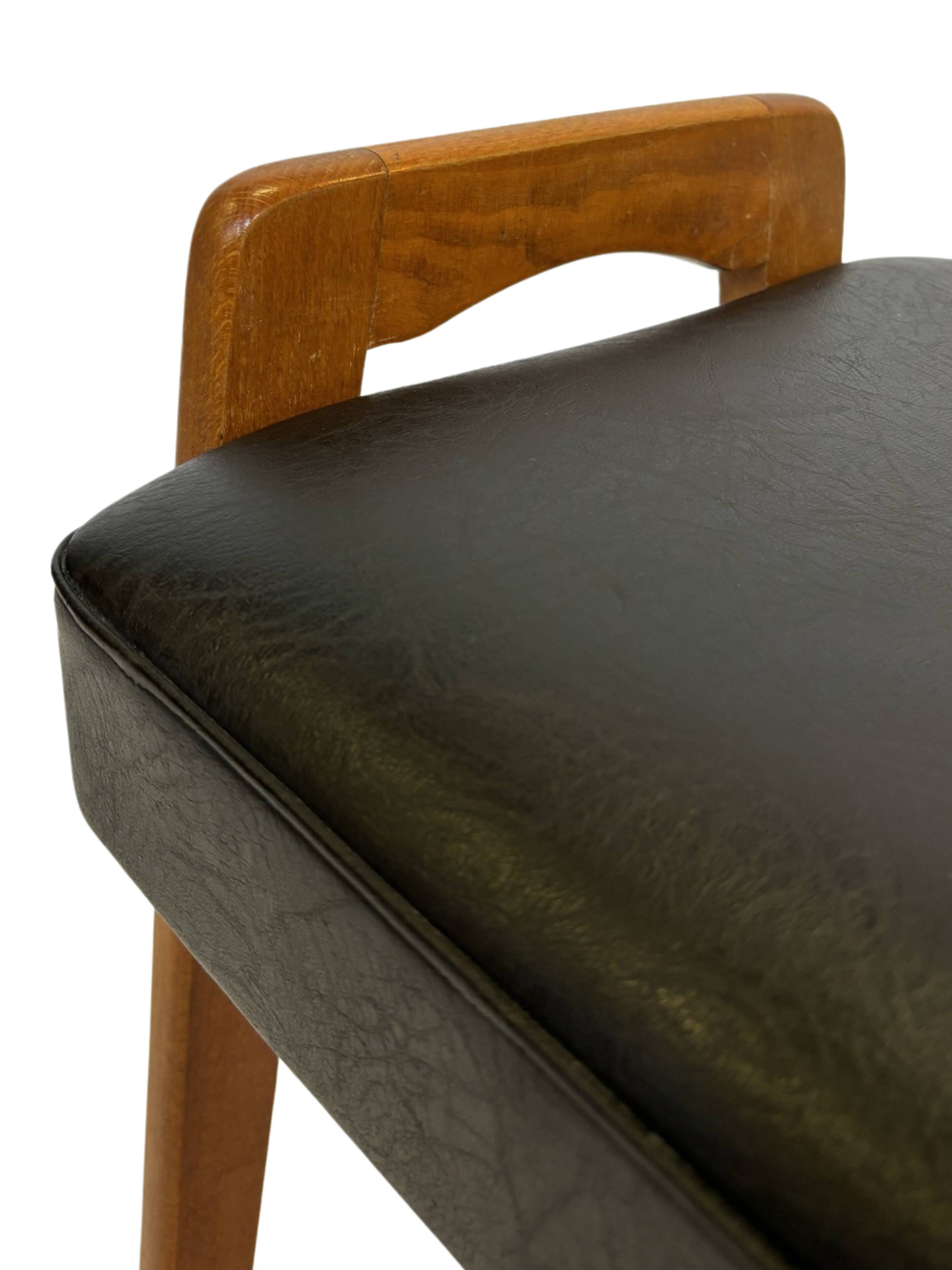 Vintage Footstool Ottoman Danish Design 1960s