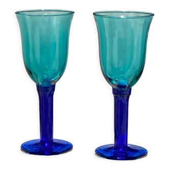 Two blown glasses