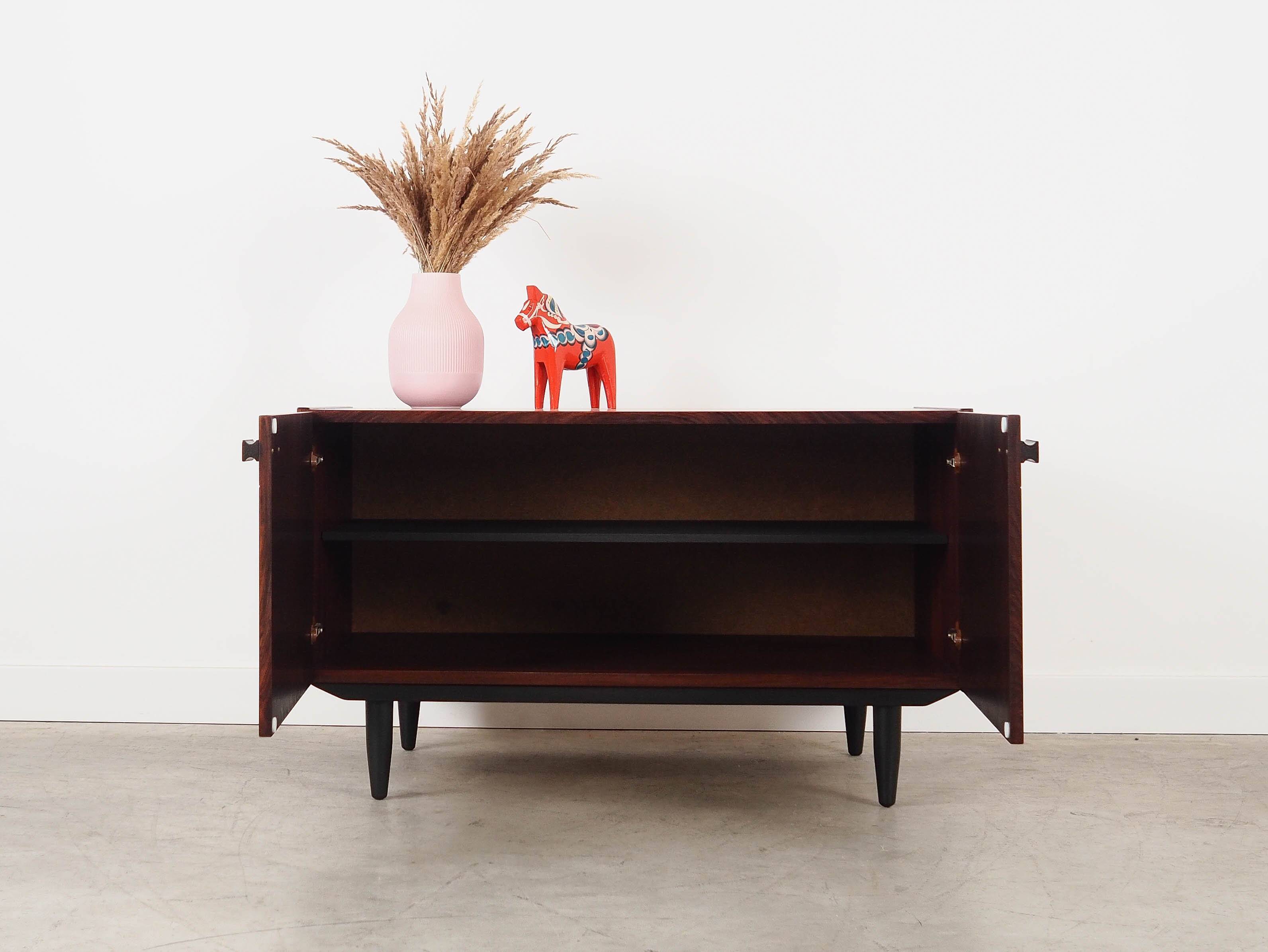 Rosewood cabinet, Danish design, 1970s, production: Denmark