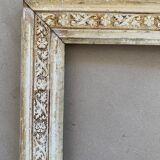 Old white/gold frame