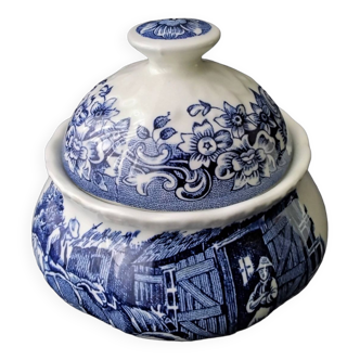 Sucrier en porcelaine Anglaise Royal Tudor