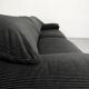 Cassina Maralunga 2.5-seater bicolour black/grey sofa