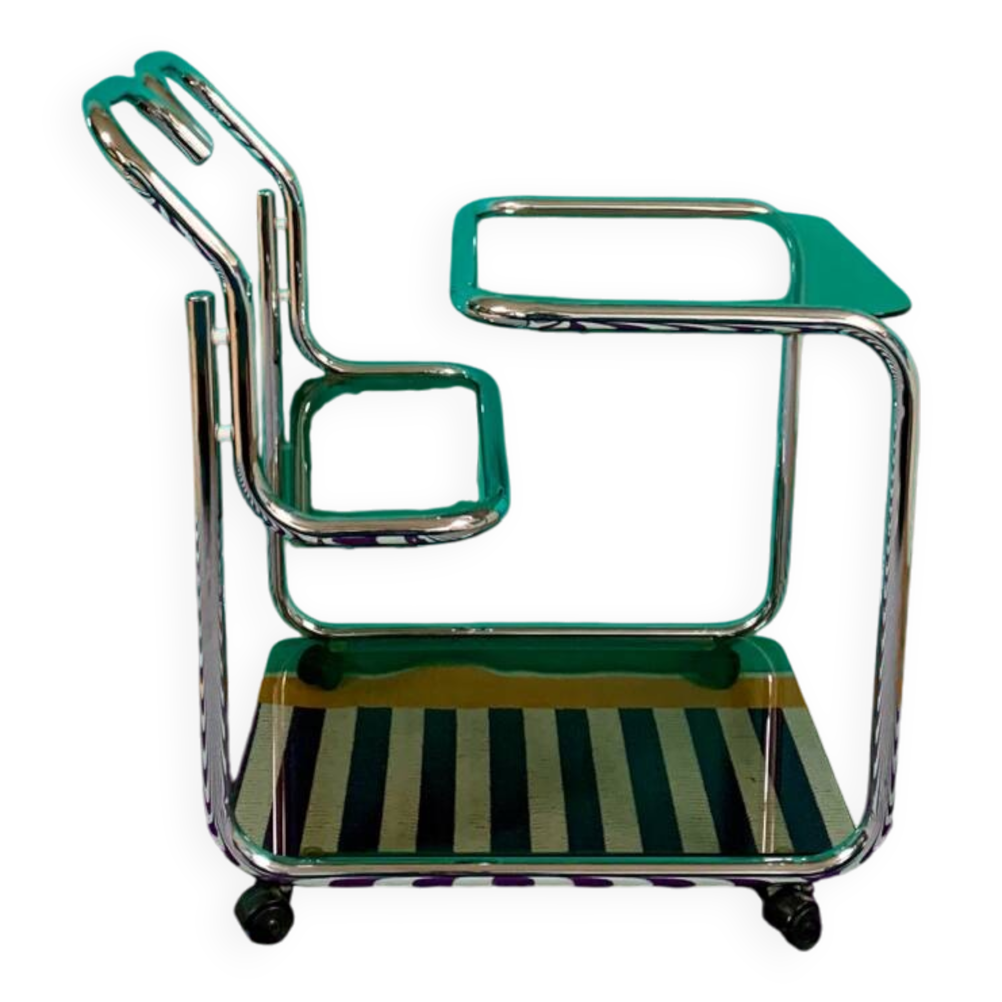 Mid-Century Vintage Serving Trolley