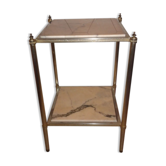 Marble and brass harness