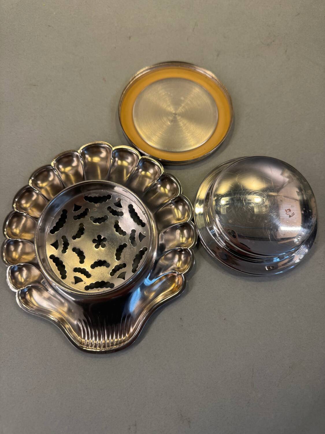 Refrigerated butter dish, Coquillor Glacé model.