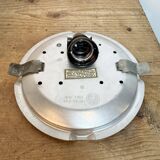 Vintage Wall Or Ceiling Light with Milk Glass, 1970s