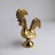 Coq décoratif en bronze