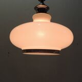 Suspension opaline /plafonnier/vintage