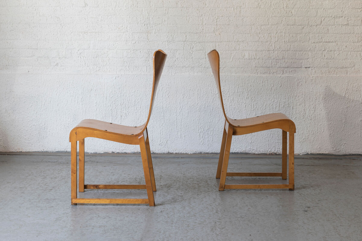 Set of 6 dining chairs by Bengt Jonsson, Sweden, 1950’s