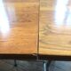 Formica table with folding flaps