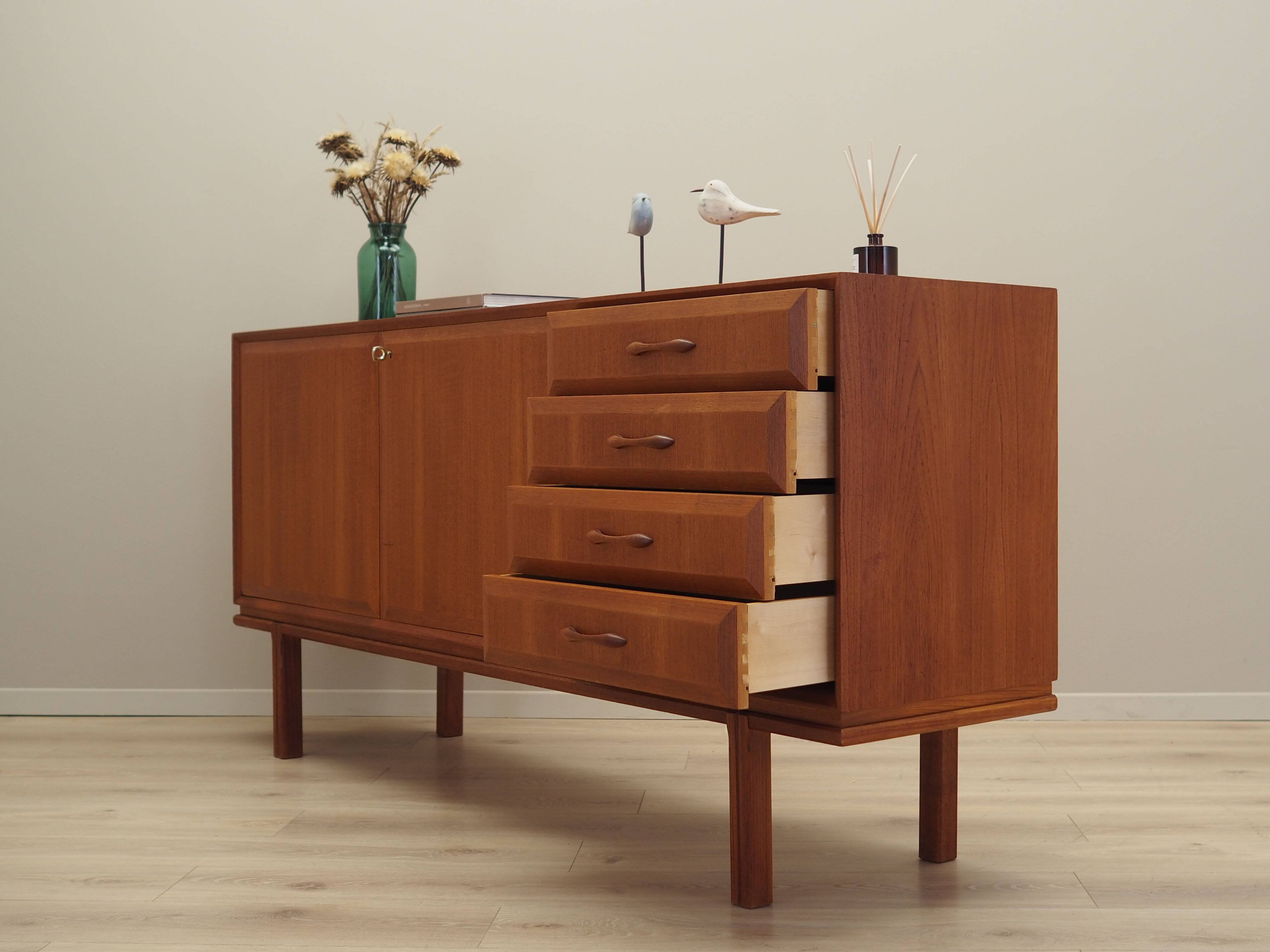 Teak sideboard, Swedish design, 1960s, manufacture: Örnen Möbelfabrik