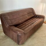 De Sede DS-84 vintage 3-seater designer thick buffalo leather sofa