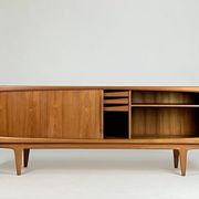 Enfilade en teck danois par Bernhard Pedersen & Søn design vintage des années 60