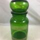 Pot apothecary pharmacy green and golden