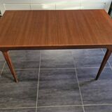 Scandinavian extendable teak table