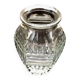 Art Deco style hexagonal vase Engraved on the neck Made in France