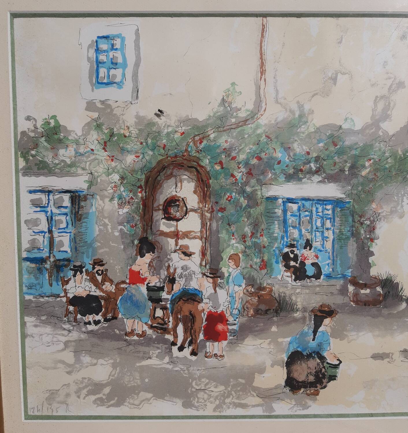 Urban Huchet lithograph (Signed and numbered)