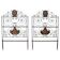 Pair Of Antique Headboards In Wrought Iron, Italy Early 19th Century