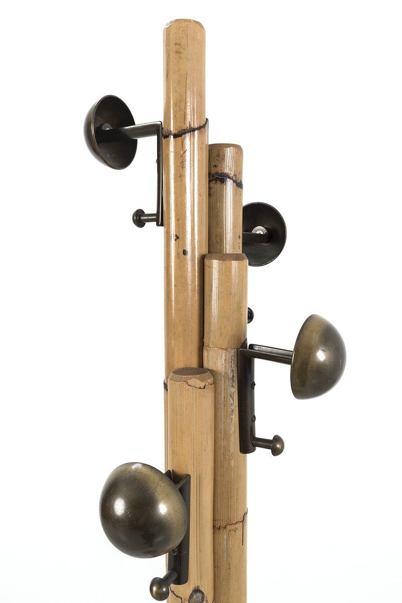 Vintage Bamboo Coat Rack