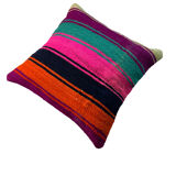 Vintage turkish kilim cushion cover 40 x 40 cm