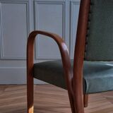 Fauteuil Bow Woods par Wilhem Von Bode pour Steiner