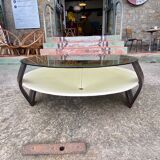 Table basse space âge vers 1970
