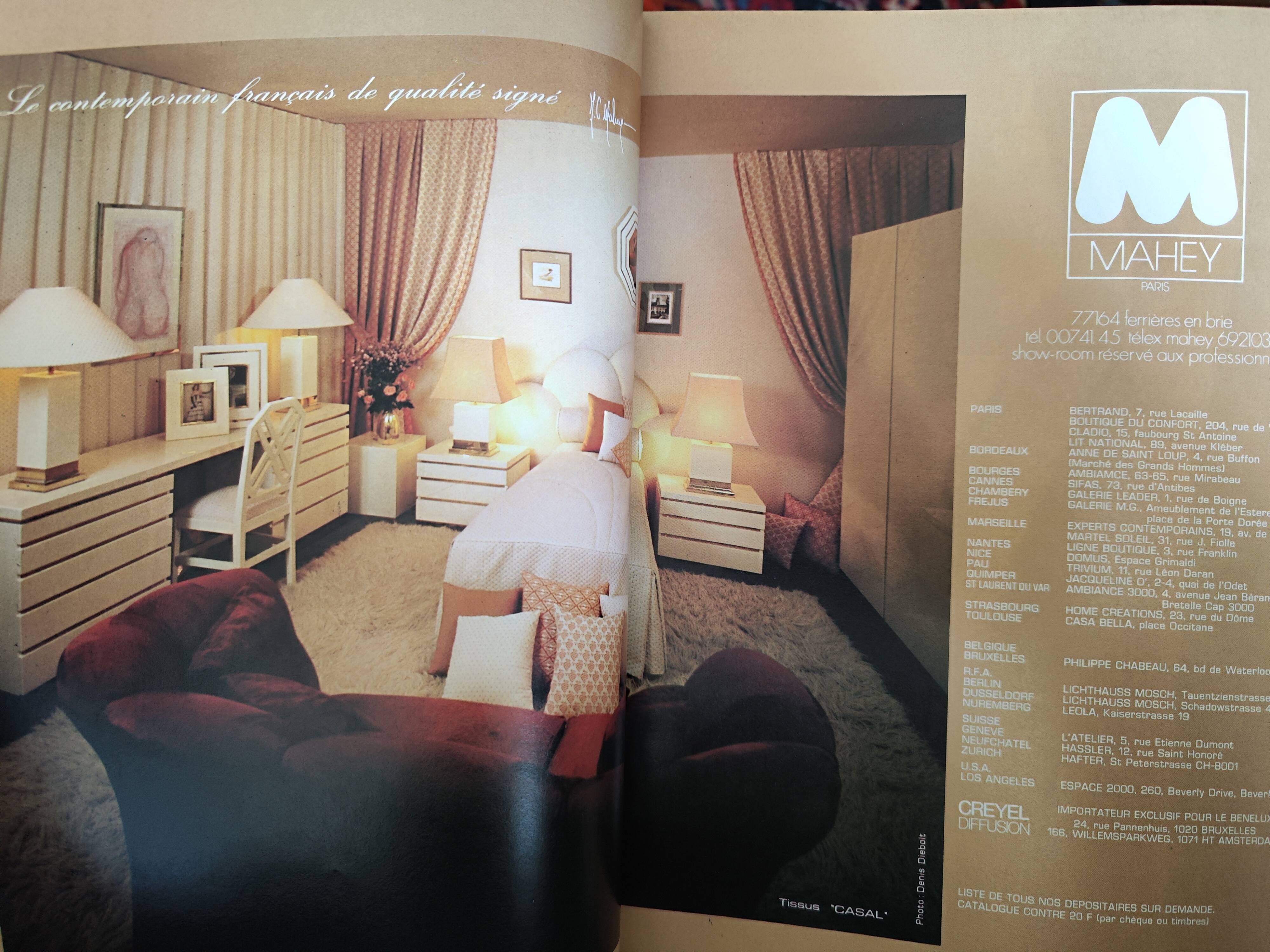 Rare Roche Bobois coffee table 1970