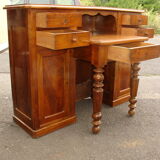 Desk walnut time Louis Philippe