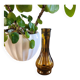 Petit vase soliflore ambré