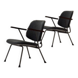 Set of Two Easy Chairs by Gijs Van Der Sluis, 1960s