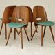 Set of 4 Lollipop chairs by Frantisek Jirak for Tatra 1960