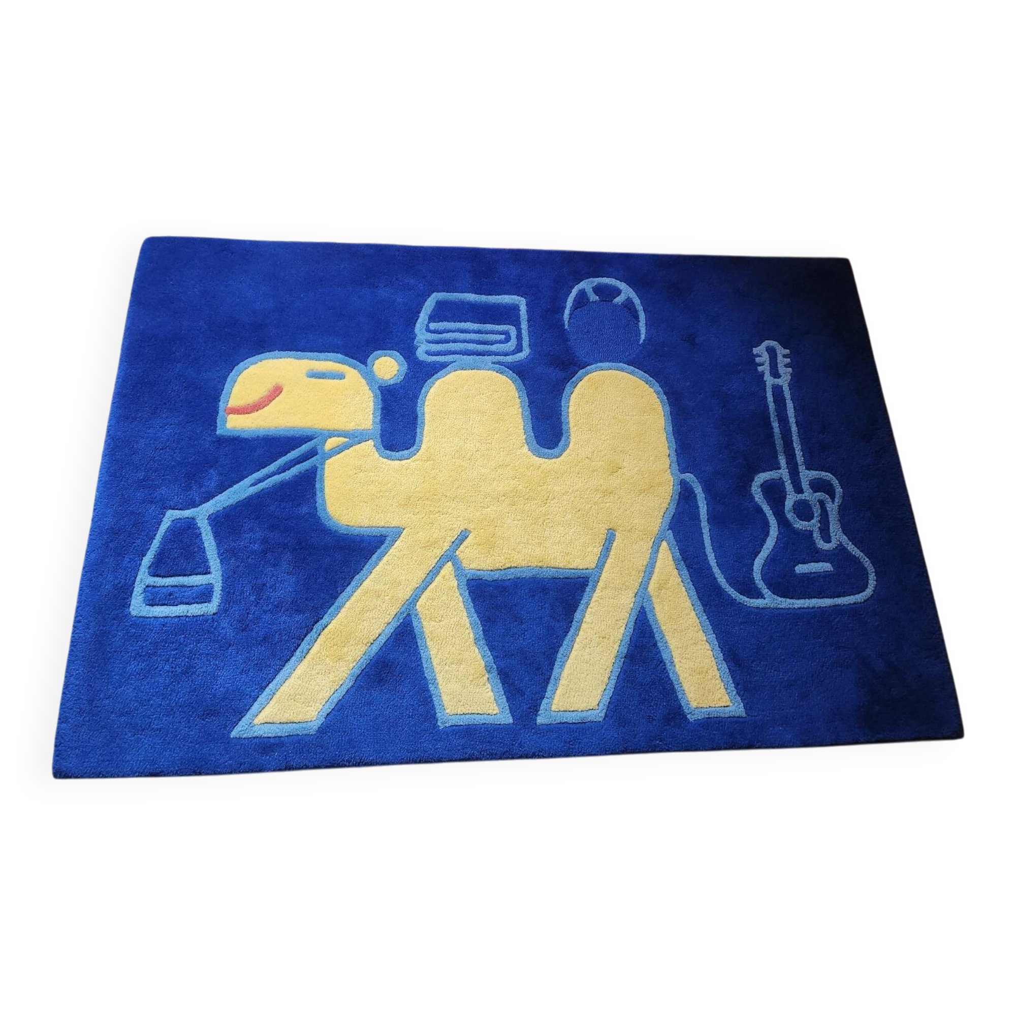 Pure wool rug Laurene Boym