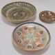Set of 3 terracotta bowls