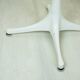 White George Nelson Pedestal Coffee Side Table for Herman Miller, USA, 1960s