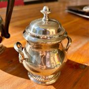 Service à café en métal argenté