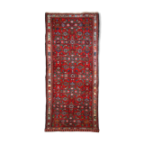 Vintage Persian Hamadaan done hand 78cm x 193cm carpet 1970 s