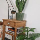 1940s oak side table