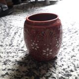 Art Deco slipware vase