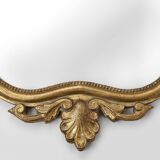 20th Century Belgian baroque mirror in gilded wood
