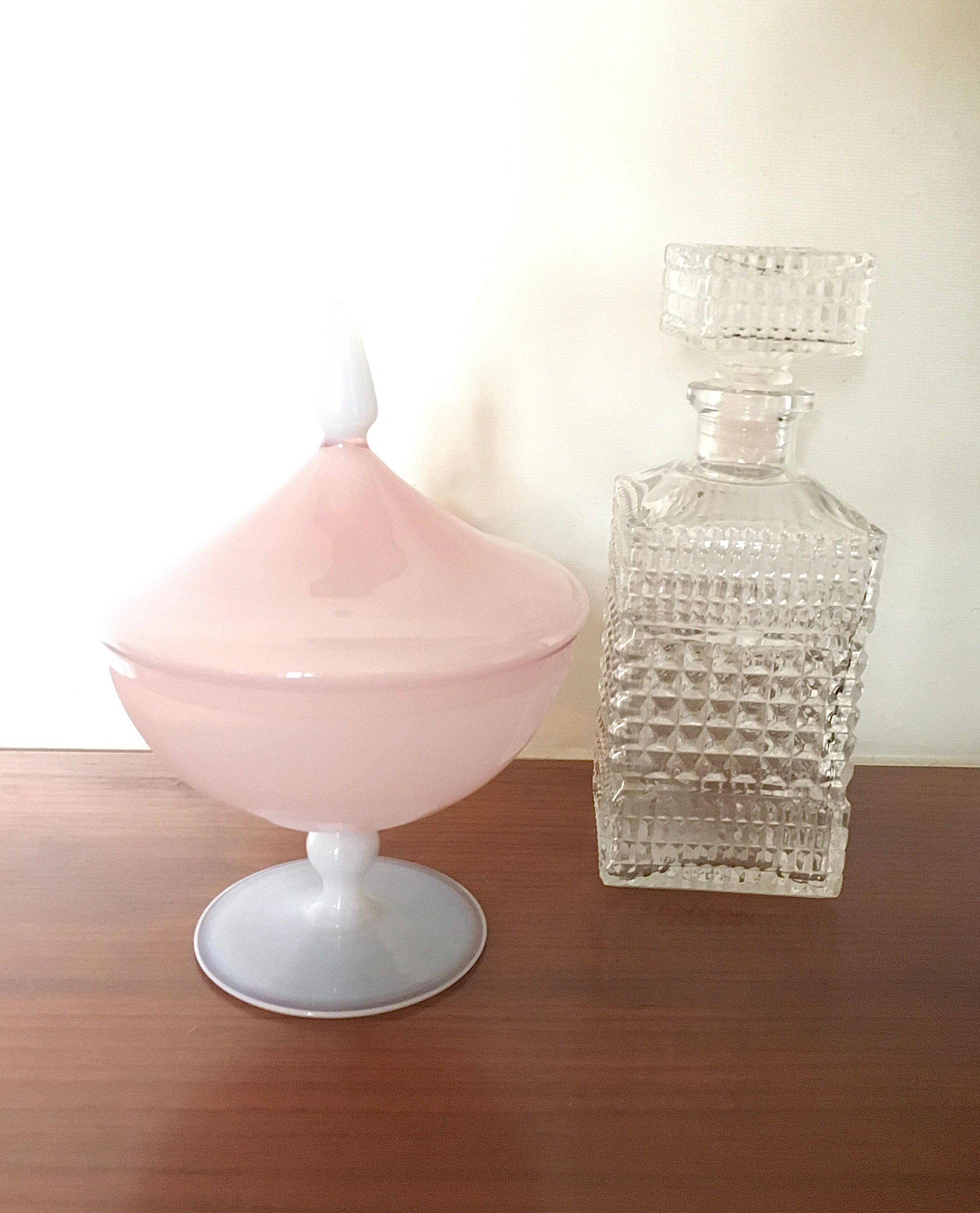 Candy on pink opaline foot