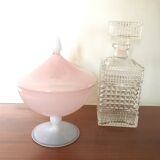 Candy on pink opaline foot