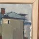 Original Swedish Oil on Canvas – “Sage House” by Gustav‑Adolf Johansson – Signed – Vintage & Framed